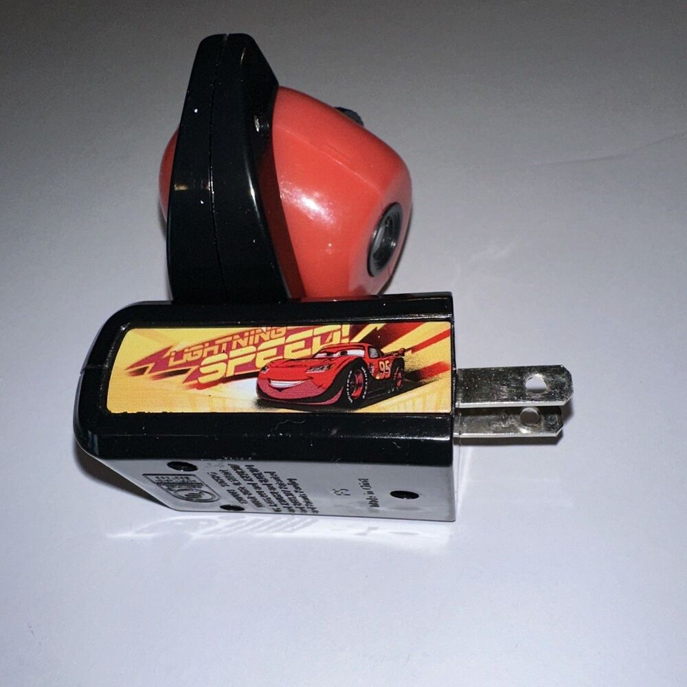 Disney’s Cars LED Projector Night Light Used In Working Order